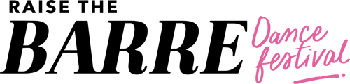 RAISE THE BARRE DANCE FESTIVAL/ Perth 3 logo